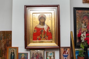 Икона Святая вмц Варвара с частицей мощей Святая великомученица Варвара