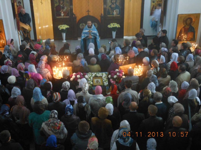 Праздничное Богослужение в честь Казанской иконы Божией Матери