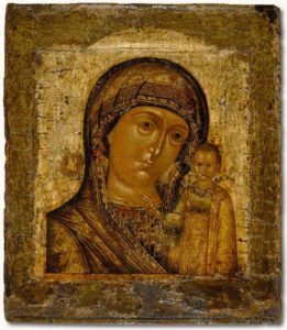 Чудо обретения Казанской иконы Божией Матери